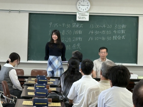 滋賀県高等学校夏季強化練習会　指導碁